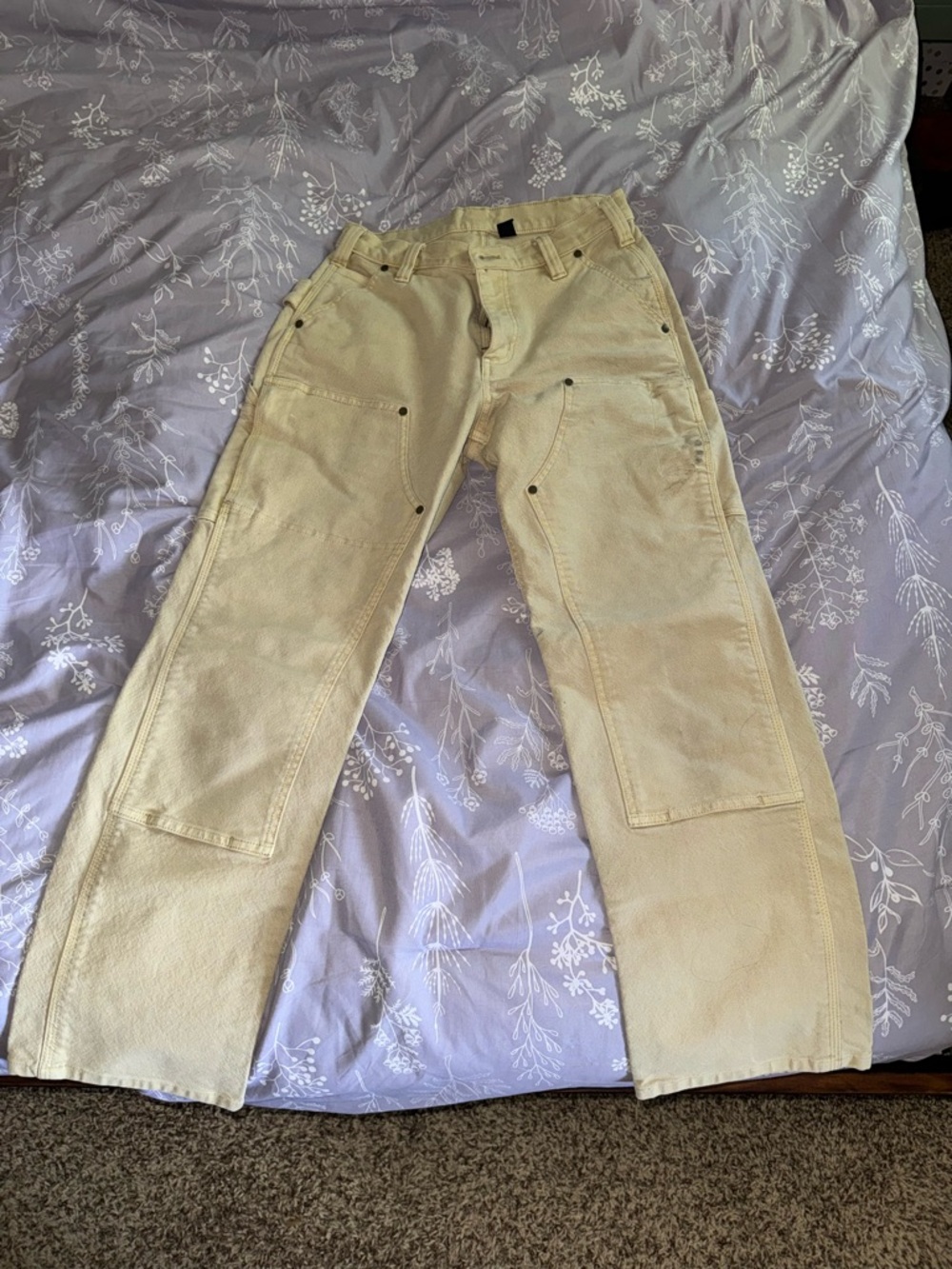 Carhartt Relaxed Fit Double Front Garment Dyed Pants